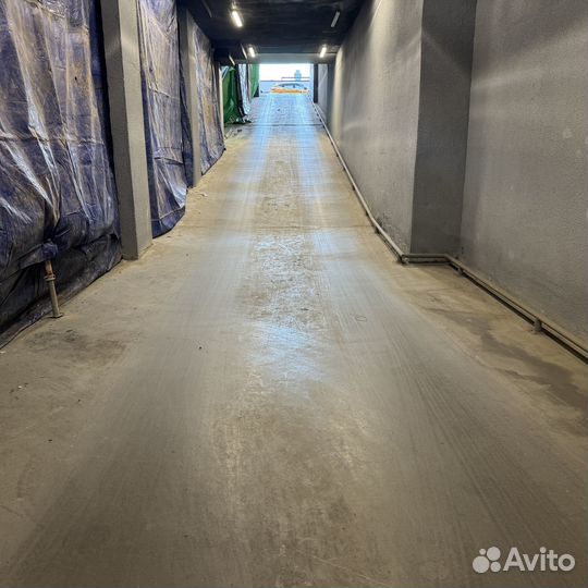 Полы для въездного пандуса подземного паркинга