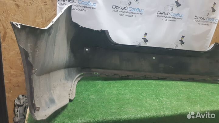 Бампер задний Skoda Rapid 1 2013-2020