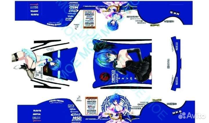 Декаль Hot wheels Itasha #11 - #20
