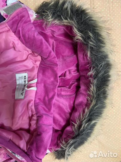 Зимний комбинезон для девочки 122 128