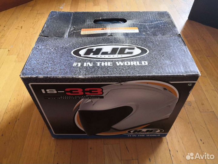 Мотоциклетный шлем новый L. Читайте описание