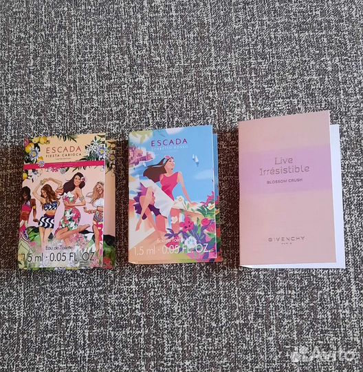 Пробники парфюмерии