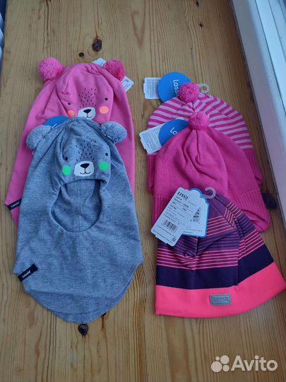 Новые трикотажные шапки lassie оригинал