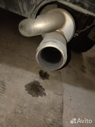 Выхлопная банка прямоток