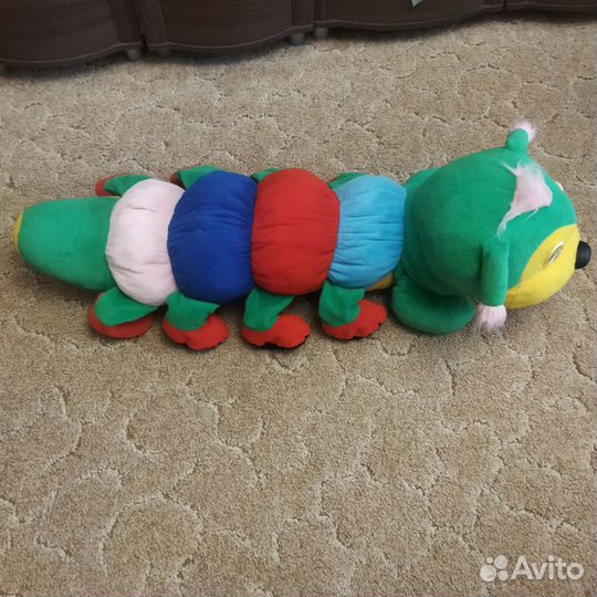 Игрушка Большая гусеница -1м 20 см