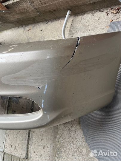 Передний бампер hyundai accent