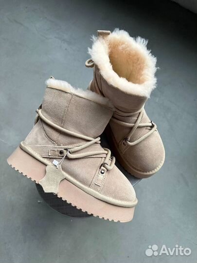 Угги замшевые