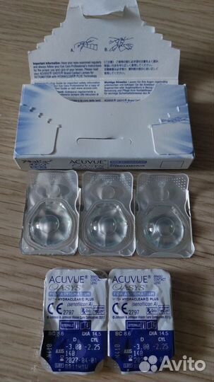 Линзы acuvue oasys for astigmatizm