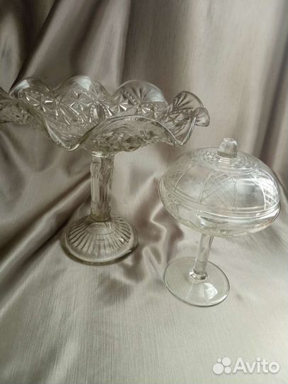 Ваза для фруктов старинная