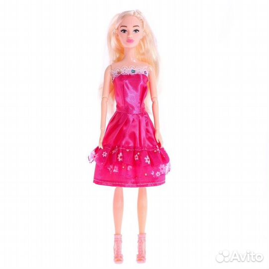 Кукла-модель шарнирная «Кэтти» с набором для создания одежды «Я модельер», микс