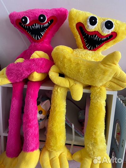 Мягкие игрушки хаги ваги,киси миси (метровые)