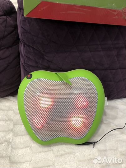 Подушка массажер для спины, плеч, шеи