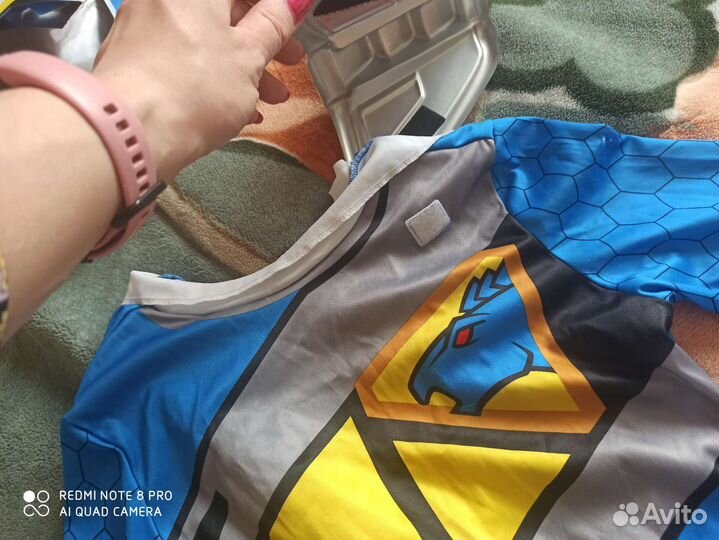 Костюм рейнджера синий