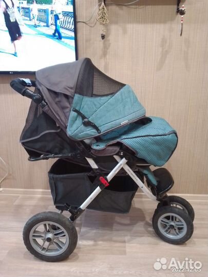 Прогулочная коляска capella и санки Nika kids