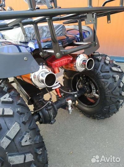 Квадроцикл Grizzly 300cc синий