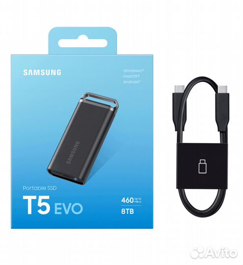 SSD Samsung T5 EVO 8Tb Новый