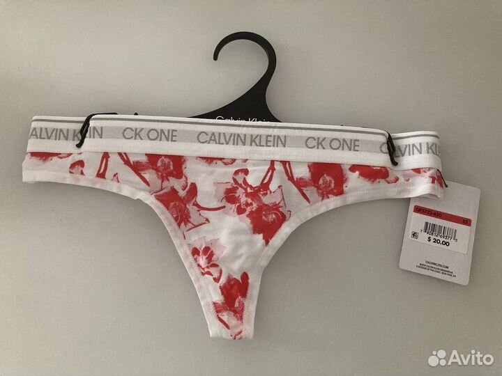 Трусы женские стринги Calvin Klein, оригинал, М