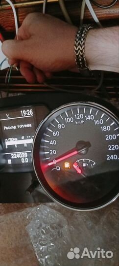 Панель приборов с переходником Nissan Qashqai J10