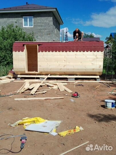 Баня квадро с доставкой