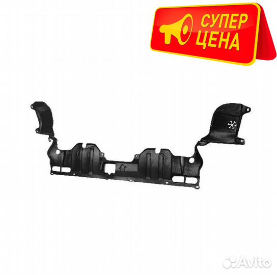 Защита переднего бампера Хонда Цивик (2005-2011)