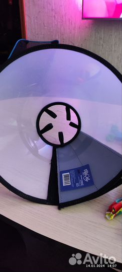 Воротник защитный для животных на липучке 20 см