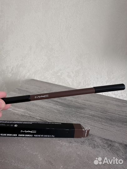 MAC veluxe brow liner карандаш для бровей