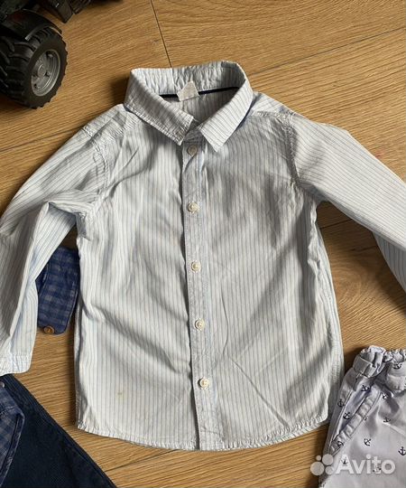 Рубашка брюки для мальчика hm mothercare