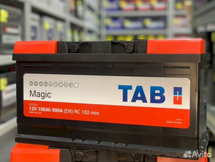 Аккумулятор новый TAB magic 100 Ач