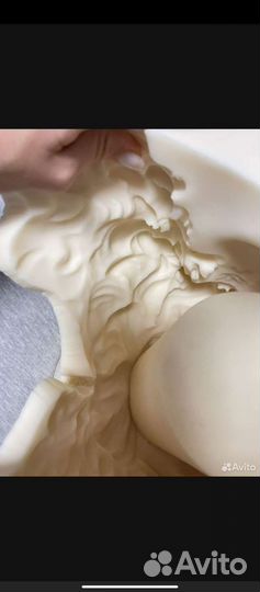 Молд силиконовый голова Давида