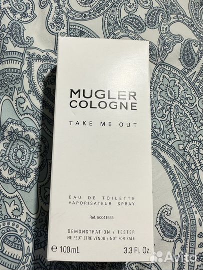 Mugler cologne take me out