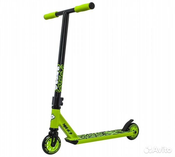 Трюковой самокат Plank Minihop Зеленый