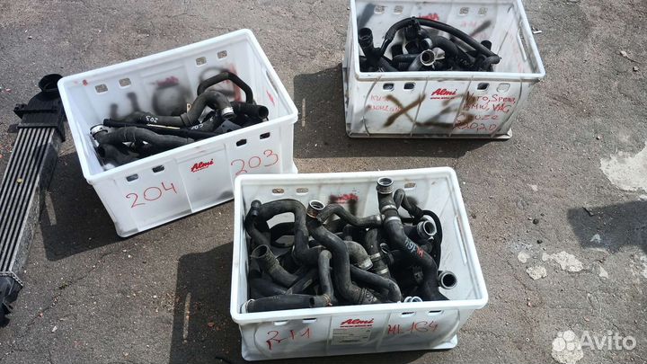 Шланги патрубки тройники Mercedes бензин дизель