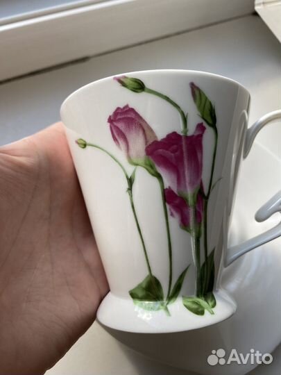 Заварочный чайник с чашкой