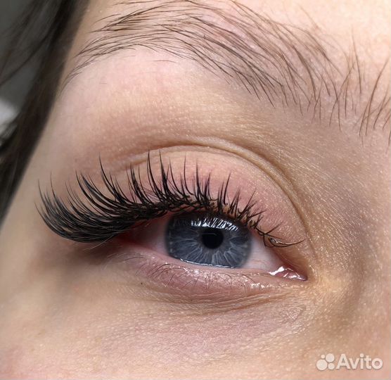 Наращивание ресниц/брови