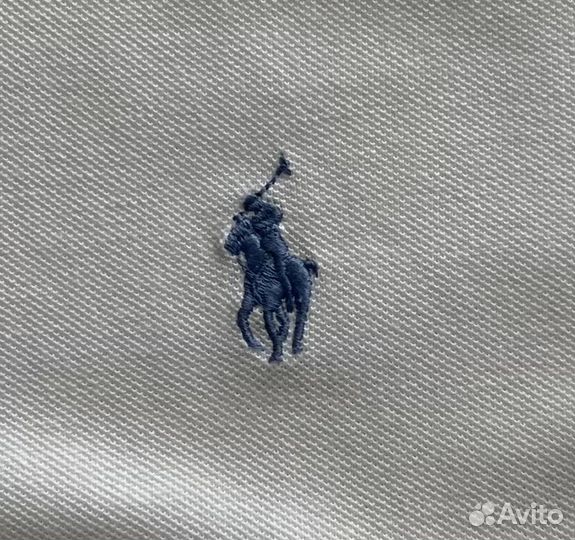 Мужская белая рубашка Ralph Lauren