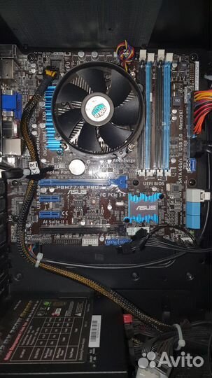 Материнская плата asus P8H77- M PRO