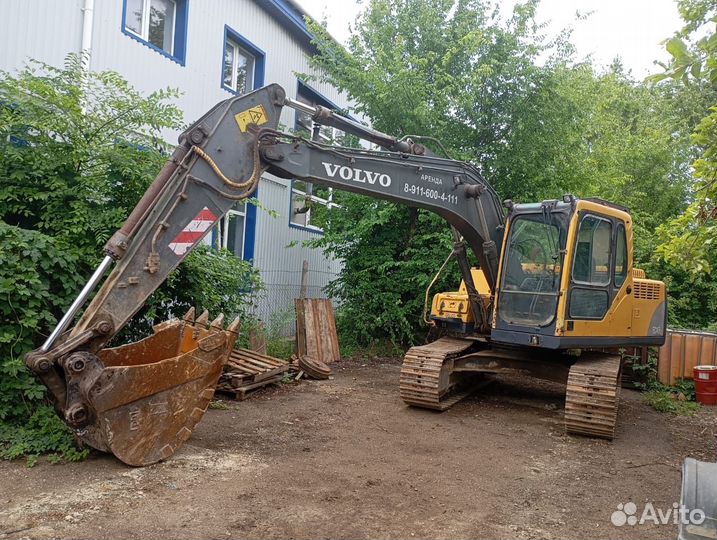 Гусеничный экскаватор Volvo EC140B LC, 2005