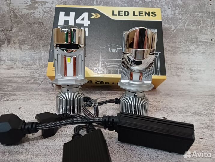 A3 мини LED линзы цоколь H4(MTF expert)