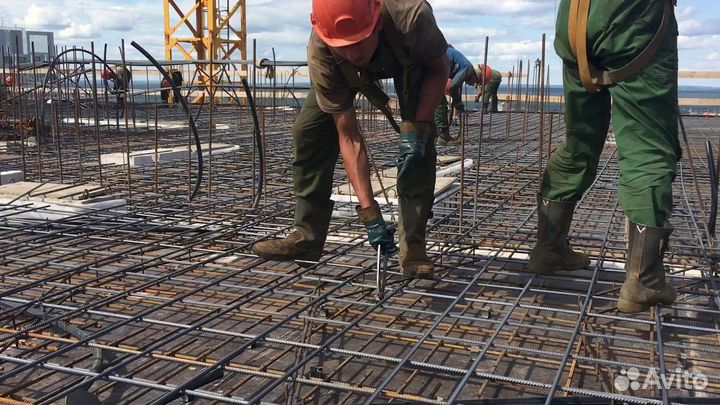 Монолитчик-арматурщик вахта гостиница