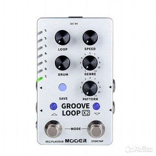 Педаль лупер mooer Groove Loop X2