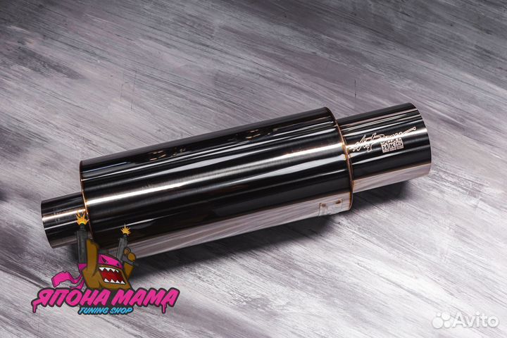 Глушитель HKS Hi-Power без опала умеренный бас 63m