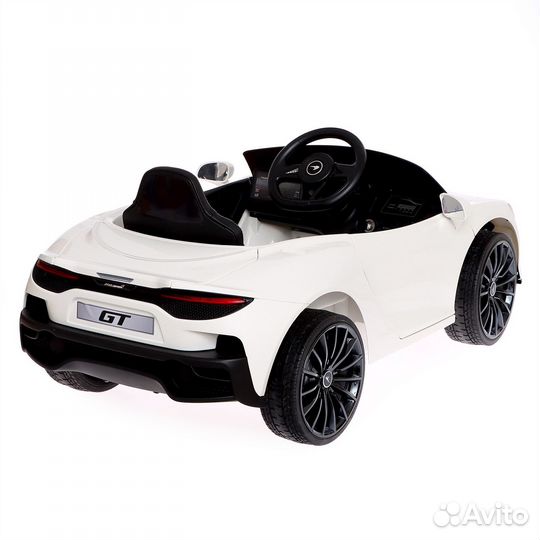 Электромобиль Mclaren GT, EVA колёса, белый