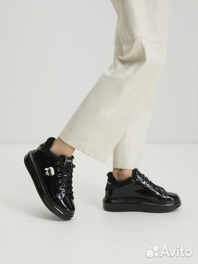 Karl lagerfeld утепленные кеды 37 оригинал