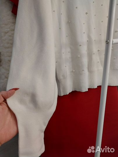 Кофточка нарядная коричневая 44 46