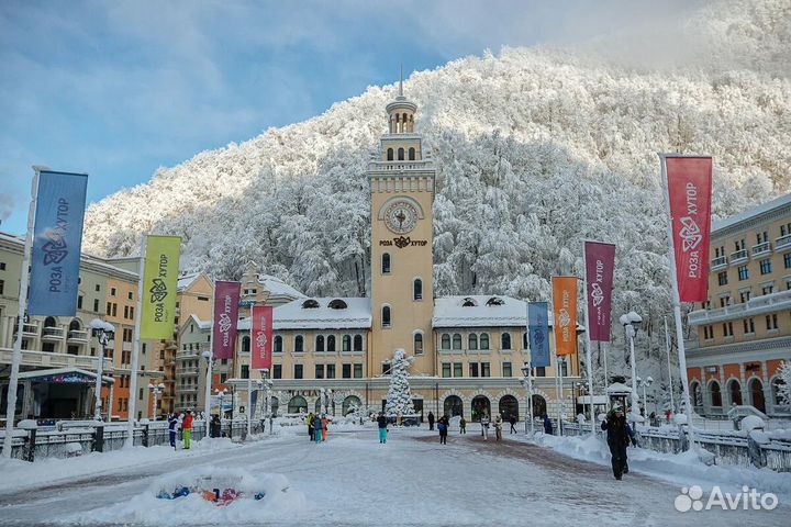 Экскурсия в Красную Поляну, Роза Хутор, Газпром