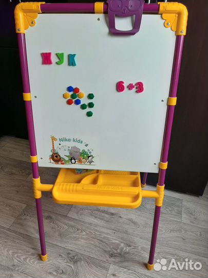 Мольберт детский двусторонний