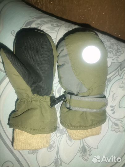 Варежки краги на 1 год