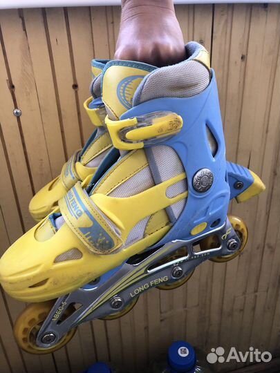 Раздвижные роликовые коньки 33-36