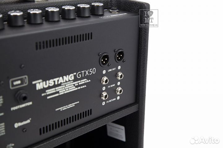 Fender mustang GTX50 (комбоусилитель новый)