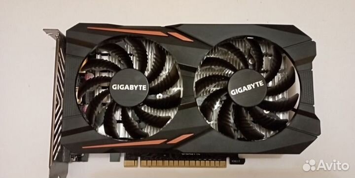 Видеокарта GTX1050 2 GB gigabyte